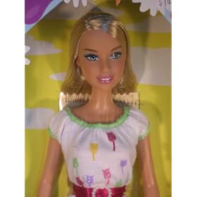 Easter Flowers Barbie doll