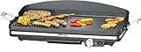 ROMMELSBACHER BBQ 2002 Gourmet - TISCHGRILL - 1900 Watt - schwarz - Zuschaltbare Turbo-Grillzone