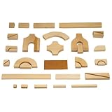 Unit Blocks - Individual Set; 45 Pieces, 14 Shapes