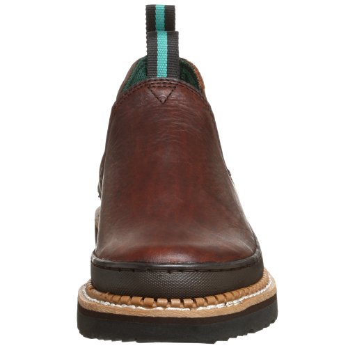 Georgia Giant Men's Romeo Slip-On Work Shoe,Brown,8 W