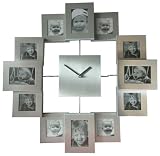 Wanduhr mit Bilderrahmen Euratio
