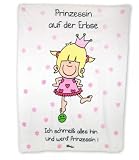 Produkt-Bild: Blinies Fleecedecke Prinzessin auf der Erbse