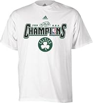 Boston Celtics 2008 NBA Finals Champions Official Locker Room Hat Championship T-shirt