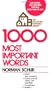 1000 Most Important Words