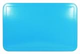 Quid - 2211019 - Lot de 6 Sets de Table - Bleu Twisty - Gamme Essential - Plastique - 43 x 28 cm