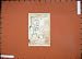 1909 COLOUR MAP GREECE PLAN DELOS SACRED HARBOUR LAKE