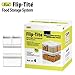 Flip-tite canister collection. Starter set. (4 pcs/set), lear ring/square/3 size. (U429061)