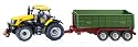 Siku 1855 - JCB Traktor mit Hakenliftmulde