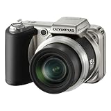 Olympus SP-600UZ Digitalkamera (12 Megapixel, 15-fach Zoom, 6,9 cm (2,7 Zoll) Display, 1GB intern Speicher) Titanium Silvervon "Olympus"