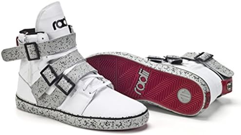 Radii Footwear High Top Fashion Sneakers Shoes (10.5, White Cement)