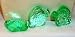 Fish Decor Nugget Artglass Light Green (3)