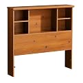 Sand Castle Bookcase Headboard - Sunny Pine