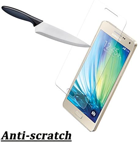 Premium HD Clear Tempered Glass [2.5D Round Edge,9H Hardness,0.3mm] Screen Protector for Samsung Galaxy A5/A5009/A5000