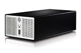 XS-2B35U-J-BK AMPAQS XTRASTOR Dual 3.5 SATA Hard Drive to USB 2.0 External Enclosure, w/ BIG + JBOD Function, Black
