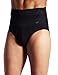 2(X)IST Men's High Waist Shapewear Form Contour Pouch Brief, Black, Large
