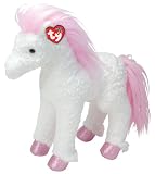 Ty Avalon - White Horse with Pink Mane