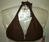 QUALITY MAUI WEAR BANDED HALTER TOP, SIZES: XS, S, M, L, XL. COLORS: WHITE, BLACK, MANGO, PINK, RED, NAVY AND BLUE