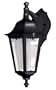 Adjusta-Post Classic One-Light Outdoor Downward Wall Sconce, Black with Clear Acrylic Beveled Lens #S74VC-BK