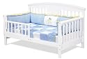 DaVinci Elizabeth II Convertible Toddler Bed in White
