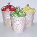 Pfaltzgraff Delicious 3-Piece Sealed Canister Set