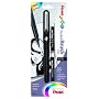 Pentel Arts Pocket Brush Pen with Refills, 1 Pen and 2 Refills (GFKP3BPA)