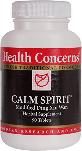 Health Concerns - Calm Spirit - 90 Tablets