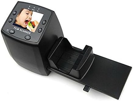 New 5MP 35mm Negative Film and Slide Scanner, Film to Digital Converter for Old Photos Pictures, 2.4" TFT LCD Display,Auto White Balance&Exposure Compensation,Support SD/SDHC Card,3 Capture Modes