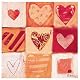 Happy Heart II - Art Print - 18x18cm - Art247 Poster Print