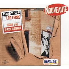 Collection Best Of : Leo Ferre  Le Disque d'or