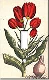 IMAGE OF Tulips Switch Plate - Double Toggle