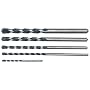 Bosch HCBG500 Blue Granite Hammer Drill Bit Carbide Tip Starter Set, 5-Piece