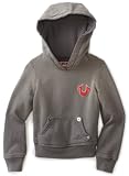 True Religion Boys 8-20 Double Puff Logo Pull Over Hoodie
