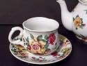 Set of 4 Tea Party Tea Cups & Saucers - Perfect for Children's Tea Parties