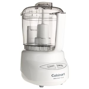 Factory-Reconditioned Cuisinart DLC-2AFR Mini-Prep Processor, White by Cuisinart