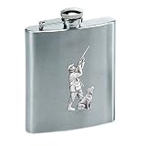 Review Sterling & Classic  / Hunter and Dog 8oz Stainless Steel Hip Flask