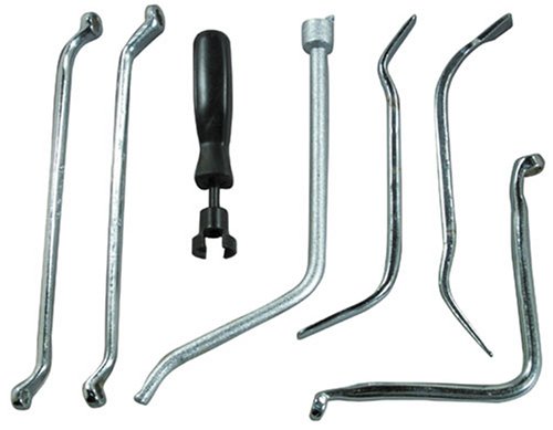Astro Pneumatic 7004 7-Piece Brake Tool Set with Tool Tray
