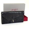 Golunski Graffiti Genuine Patent Leather Wallet Purse - Boxed Large Grey'