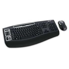 Microsoft Wireless Laser Desktop 5000 - Grey
