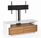 NU120H PREMIUM TV RACK MIT TV HALTER VON MOBÜLER HOCHGLANZ HOCHGLANZFURNIERT OPTIONALE FARBKOMBINATIONEN