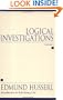 Logical Investigations, 2 Volume-Set