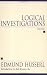 Book Logical Investigations, 2 Volume-Set