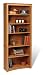 Oak Six Shelf Bookcase - 77''h Sonoma Oak Collection By Prepac Furniture - Odl-3277