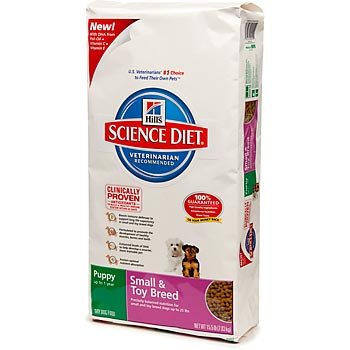 Hill’s Science Diet Small & Toy Breed Puppy Dry Dog Food