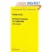 A First Course in Calculus (Undergraduate Texts in Mathematics)