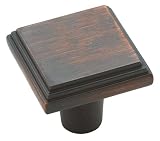 Amerock BP26117-ORB Manor 1-Inch Diameter Knob, Oil Rubbed Bronze