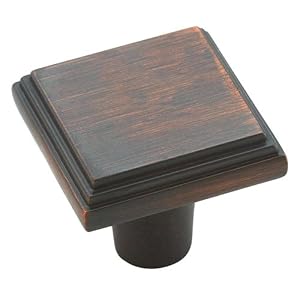 Amerock BP26117-ORB Manor 1-Inch Diameter Knob, Oil Rubbed Bronze by Amerock