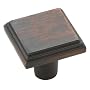 Amerock BP26117-ORB Manor 1-Inch Diameter Knob, Oil Rubbed Bronze