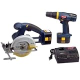RyobiÂ® Factory Refurbished Cordless 14.4 Volt Drill/Saw Kit, Model# 6307