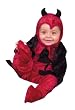INFANT Darling Devil in Crushed Velvet Costume (Shoes/booties not included)