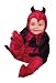 INFANT Darling Devil in Crushed Velvet Costume (Shoes/booties not included)